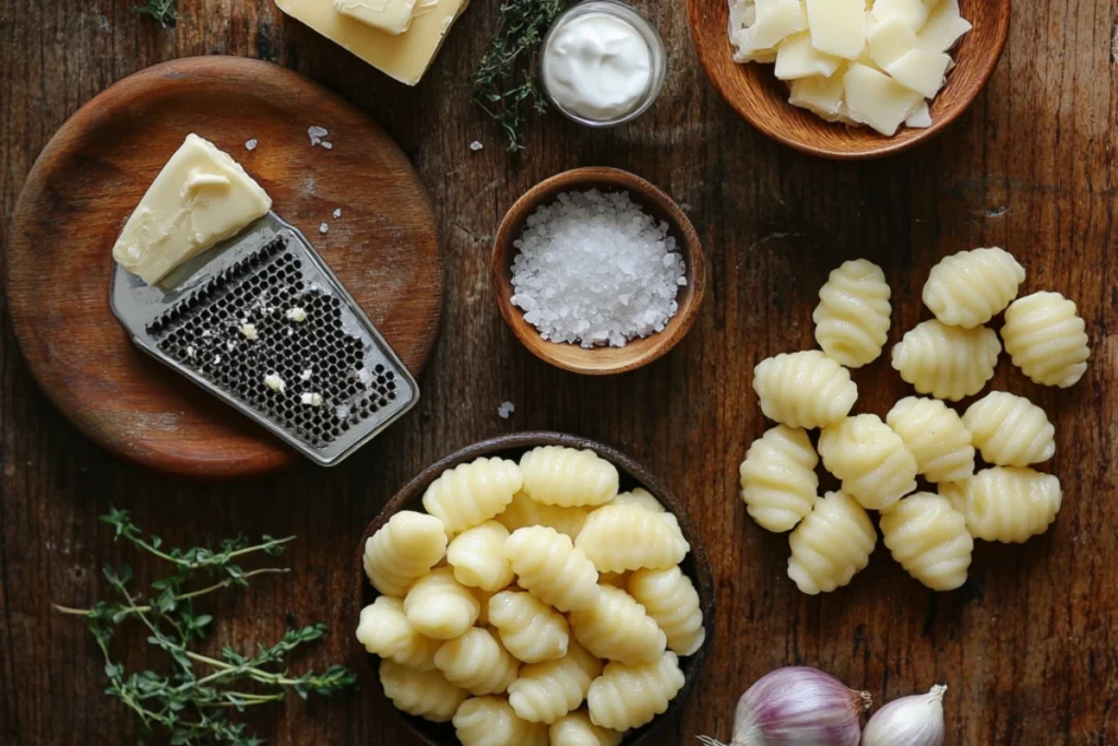 Gnocchi with Caramelized Onions and Gruyère