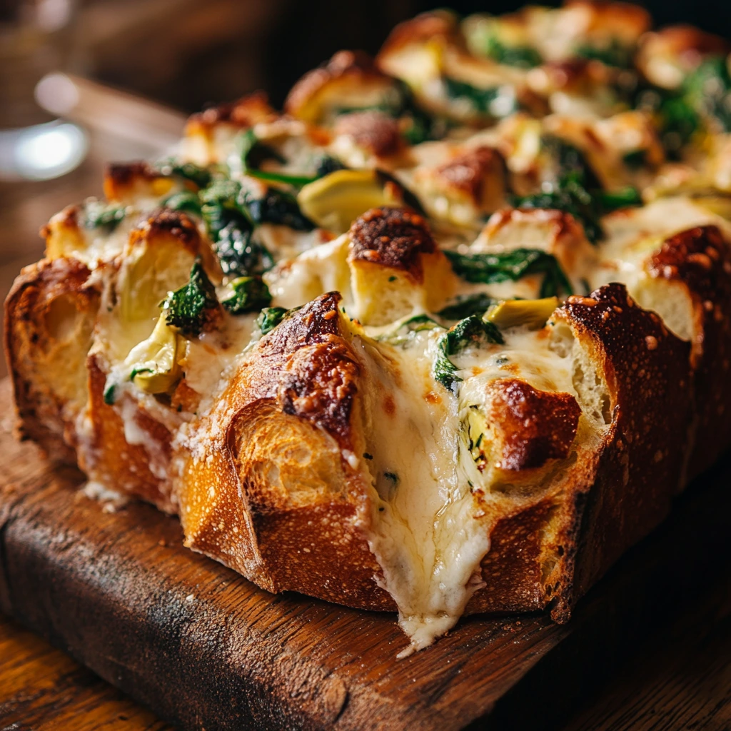 Cheesy Spinach & Artichoke pullapart Bread: 5 tatsy Reasons