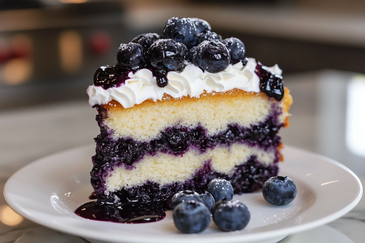 Nova Scotia Blueberry Cake