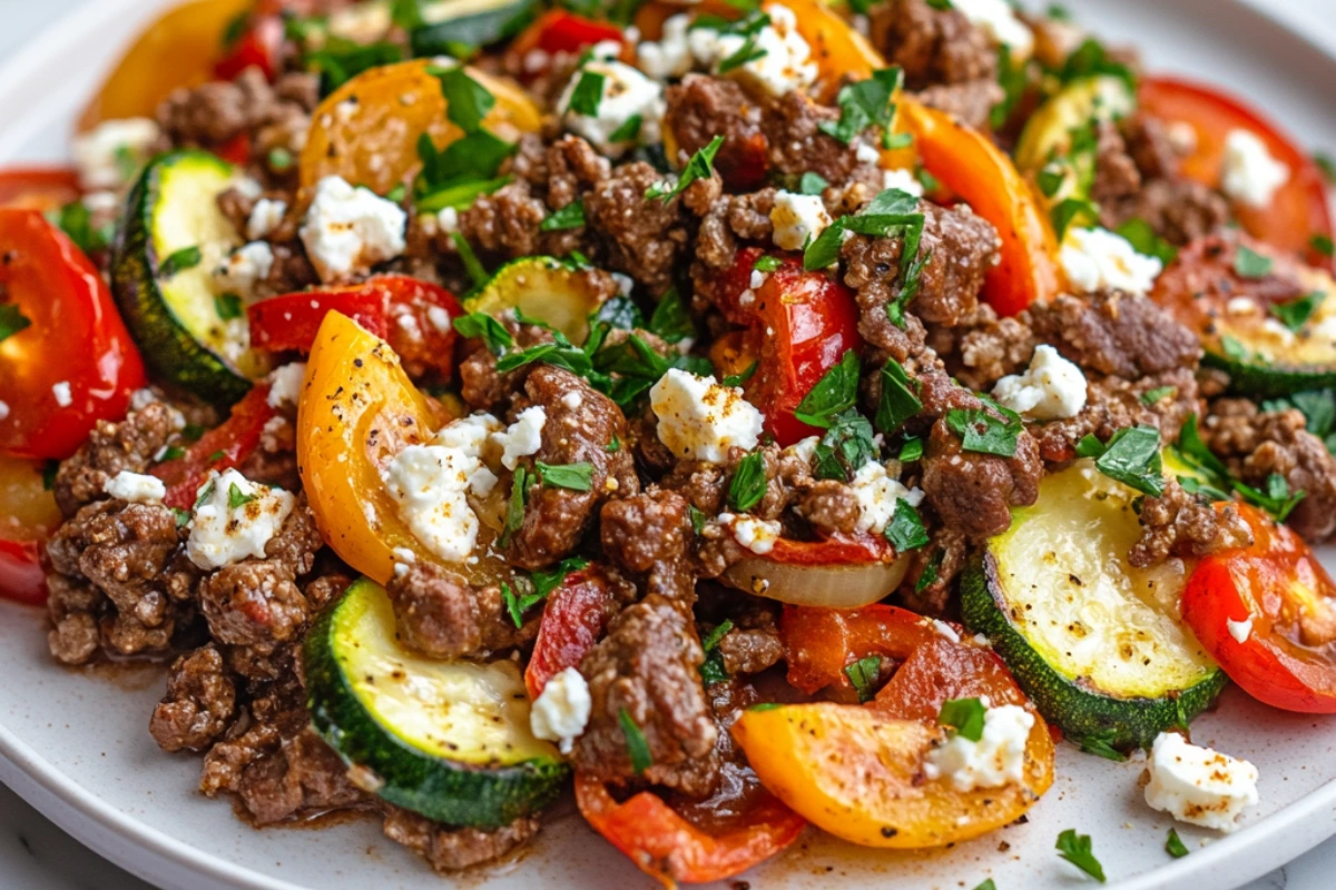 Mediterranean Beef Stir Fry