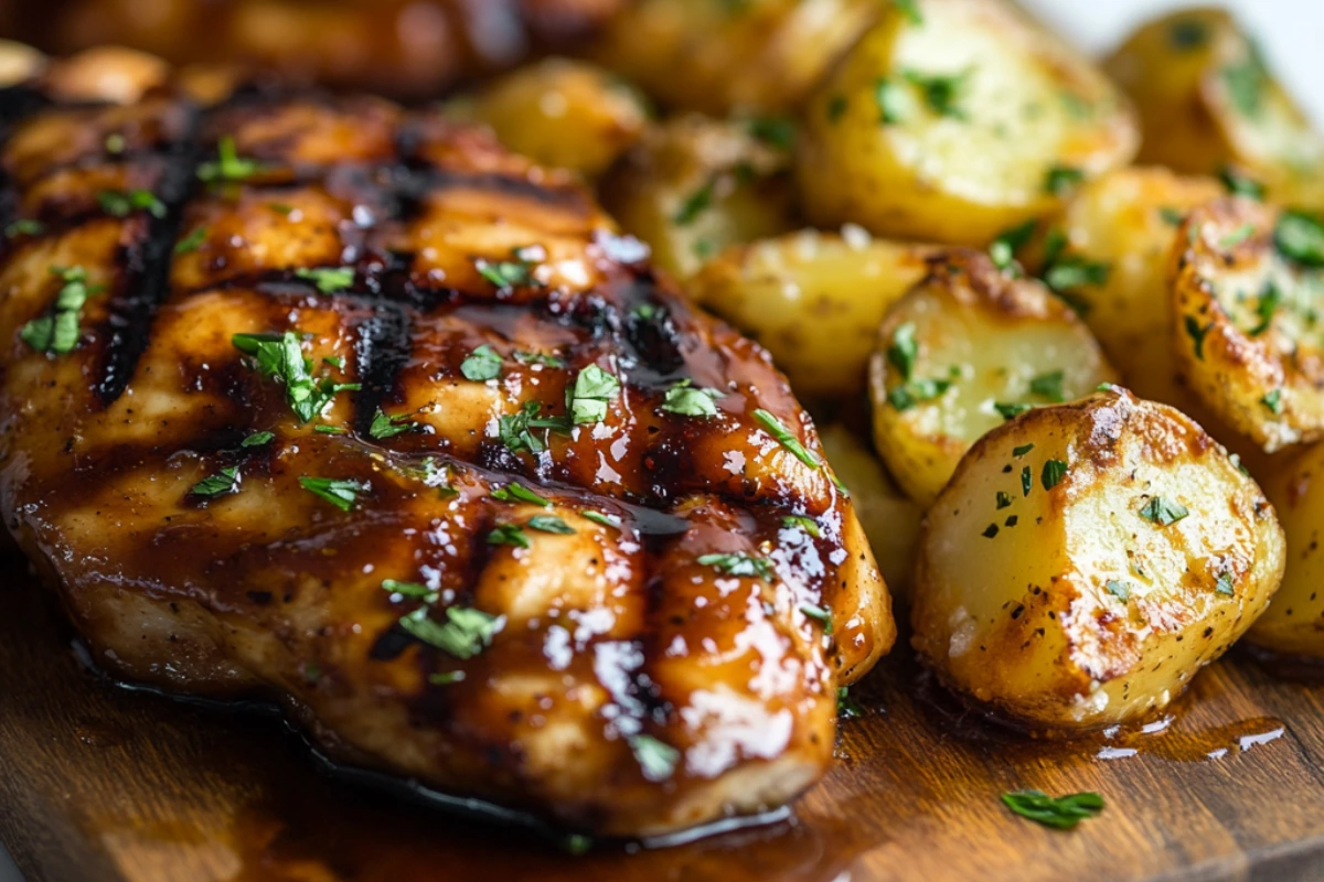 High Protein Honey BBQ Chicken