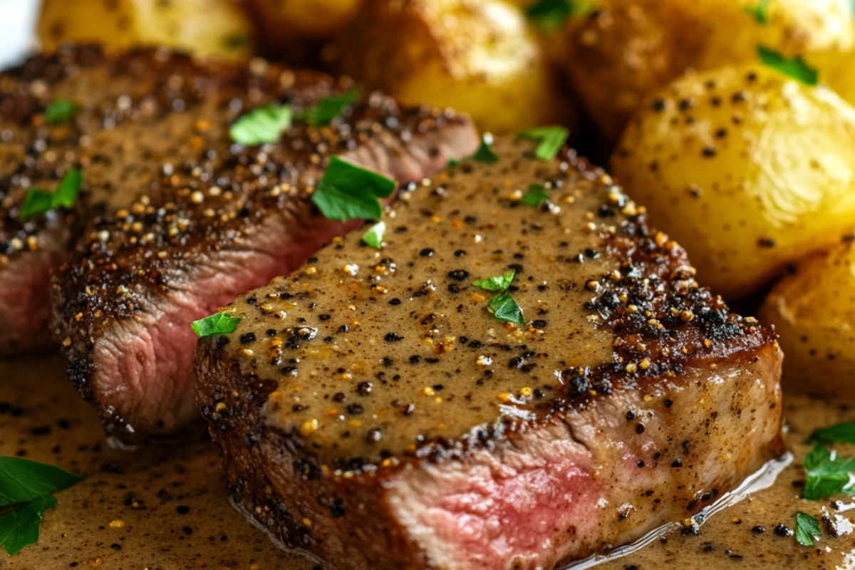 Steak au Poivre