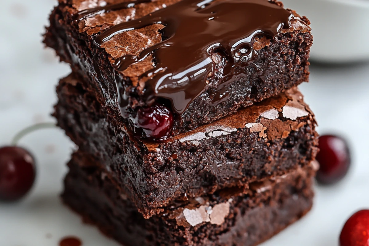 Cherry Coke Brownies