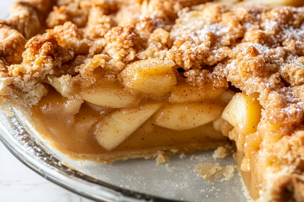 Apple Crumble Pie
