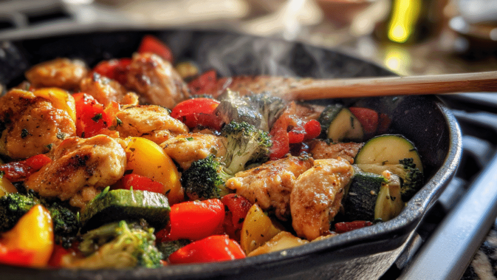 Chicken Veggie Skillet