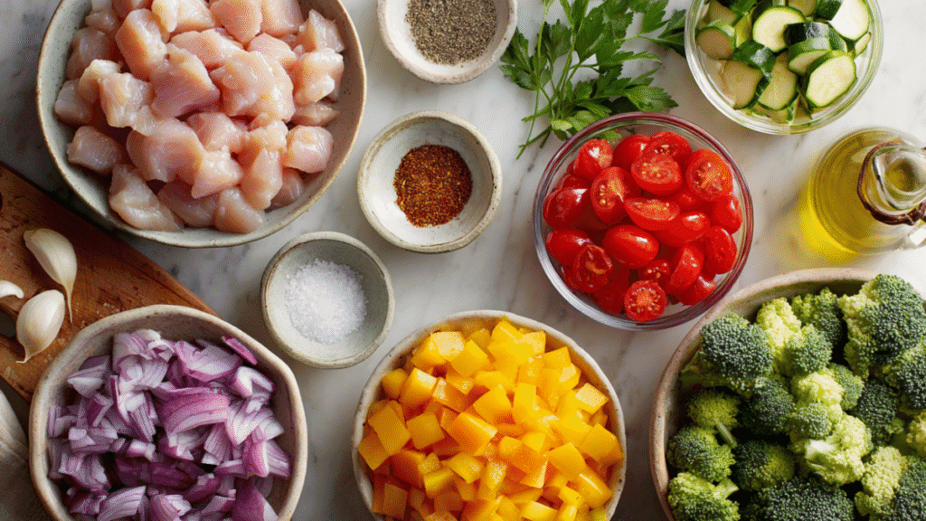 Chicken Veggie Skillet