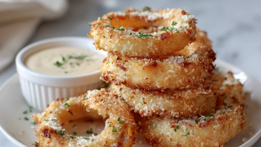 Parmesan Onion Rings