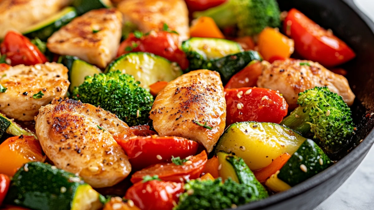 Chicken Veggie Skillet